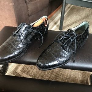 Mario Campatelli Genuine Alligator Shoe Size 11